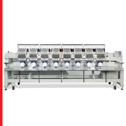 Ricoma CHT2-1208 12-Needle 8-Head Computerized Embroidery Machine with CAP Option