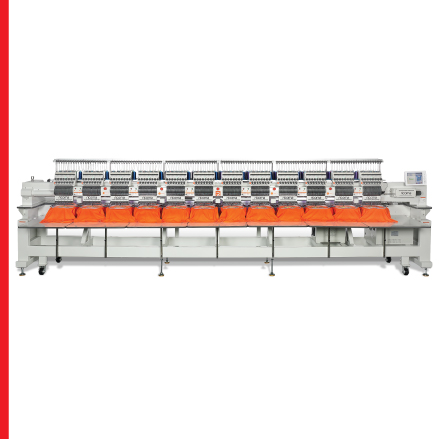Ricoma CHT2-1212 12-Needle 12-Head Computerized Embroidery Machine with CAP Option